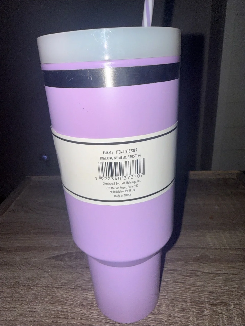 Hyperquench lavender stainless